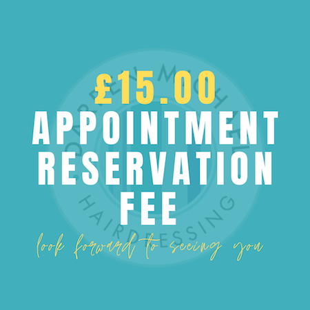 £15 Appointment Reservation Fee